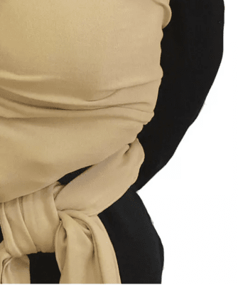 Zoom bild av Minimundus bärsjal av ekologisk bomullstrikå 4,7 m